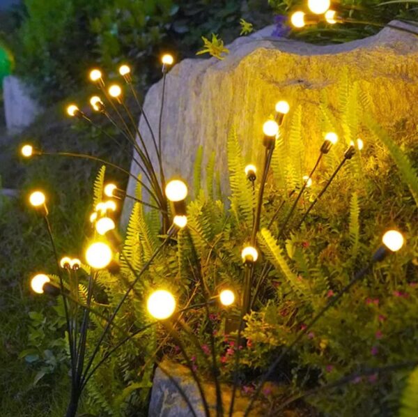 SOLAR GARDEN LIGHTS (2 PIECE SET)