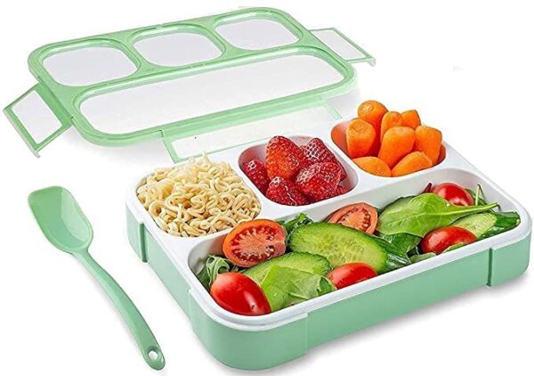 4 COMPARTMENT SQUARELUNCH BOX - Image 2