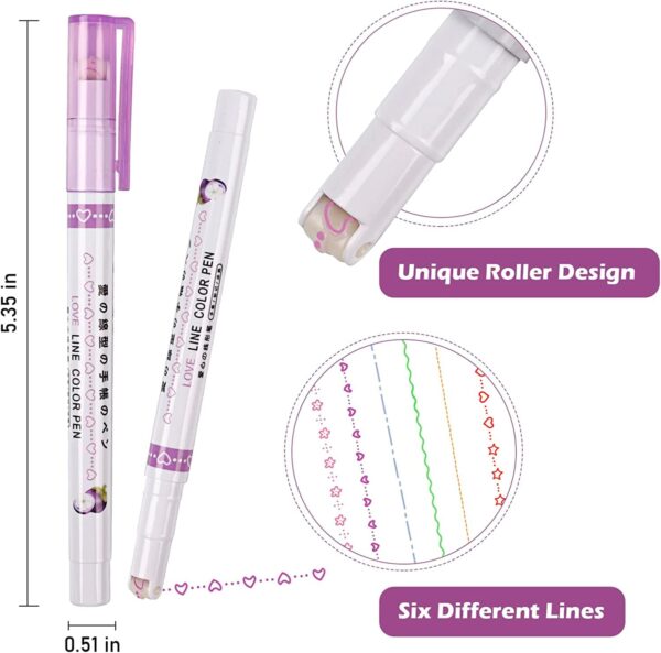 6 in 1 Drawing liner pen set - Image 3