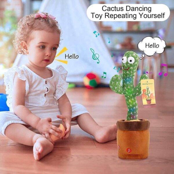 GREEN CACTUS TOYS RECHARGEABLE - Image 4
