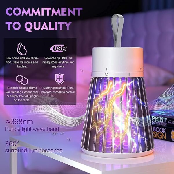 Electronic LED Mosquito Killer Machine Trap Lamp - Image 4